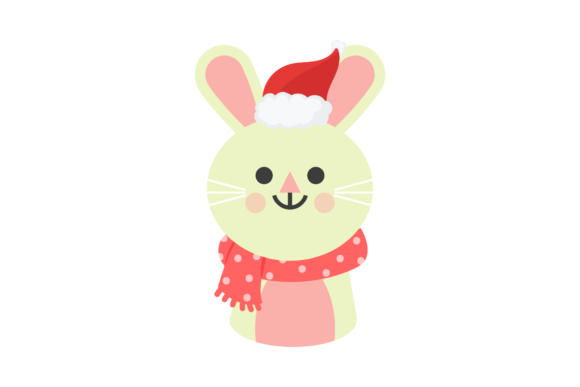 Download Christmas Animal Characters with Hat - Characters Collection