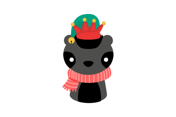 Download Christmas Animal Characters with Hat - Characters Collection