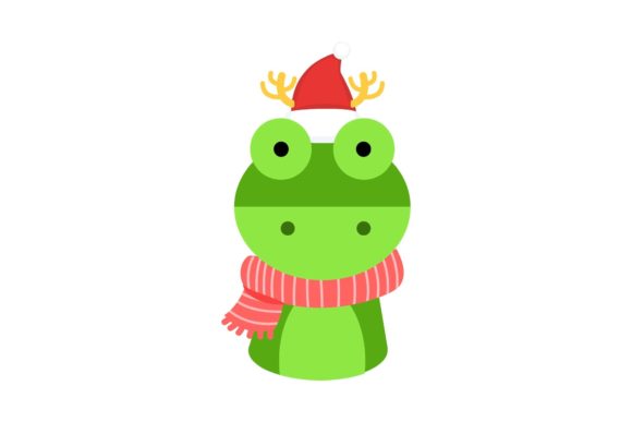 Download Christmas Animal Characters with Hat - Characters Collection