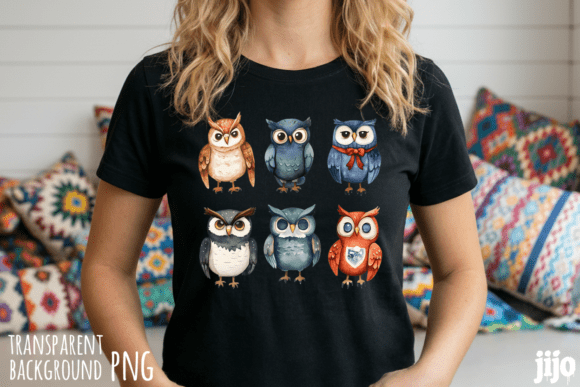 Download Owl Cute Watercolor Animal PNG - Premium Resources